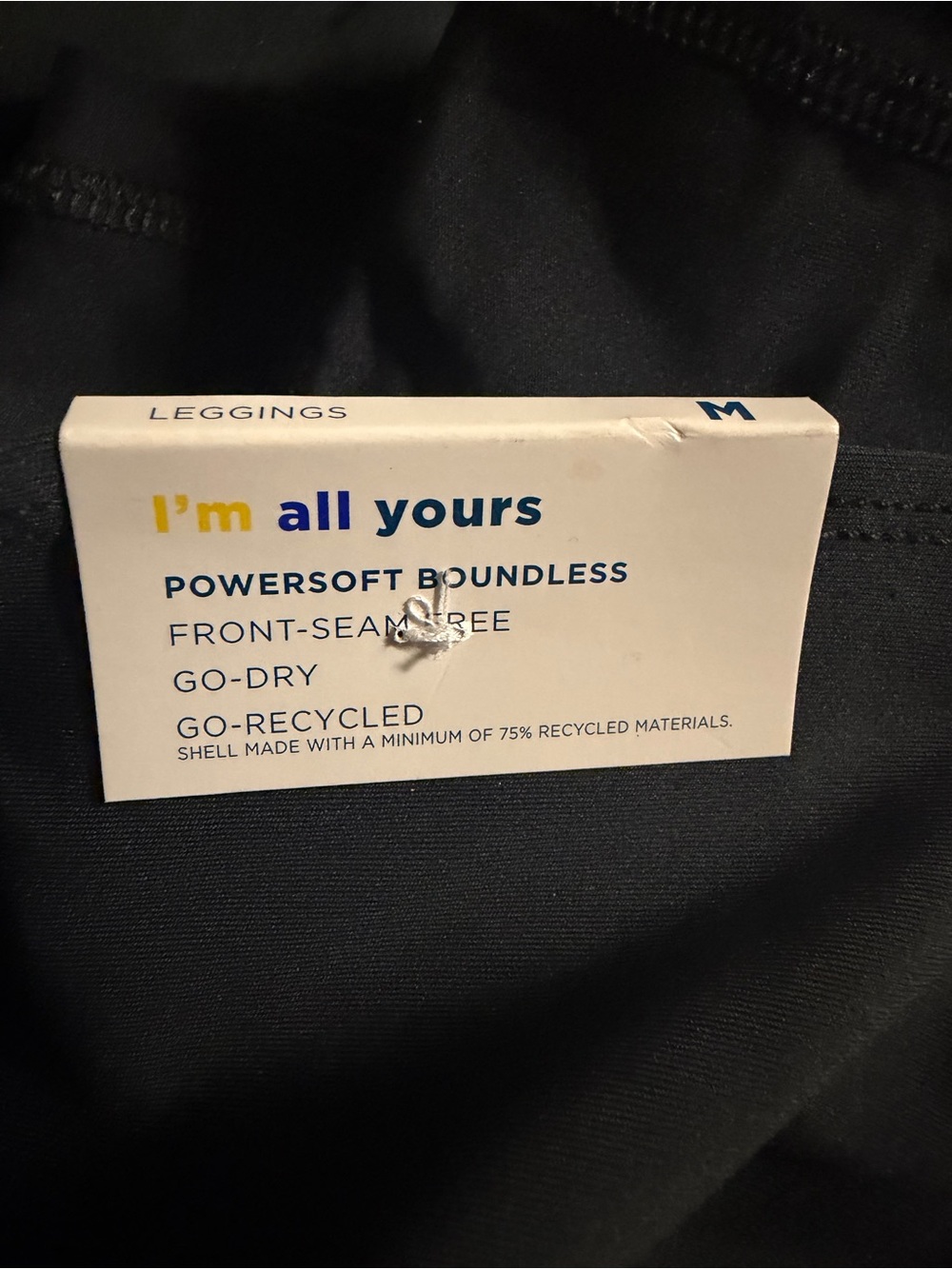 I'm All Yours Powersoft Boundless Leggings - Black